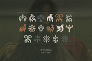 TAMGA — Symbol & Collage Collection, an Object Graphic by R-studio (Thumbnail 2 of 11)