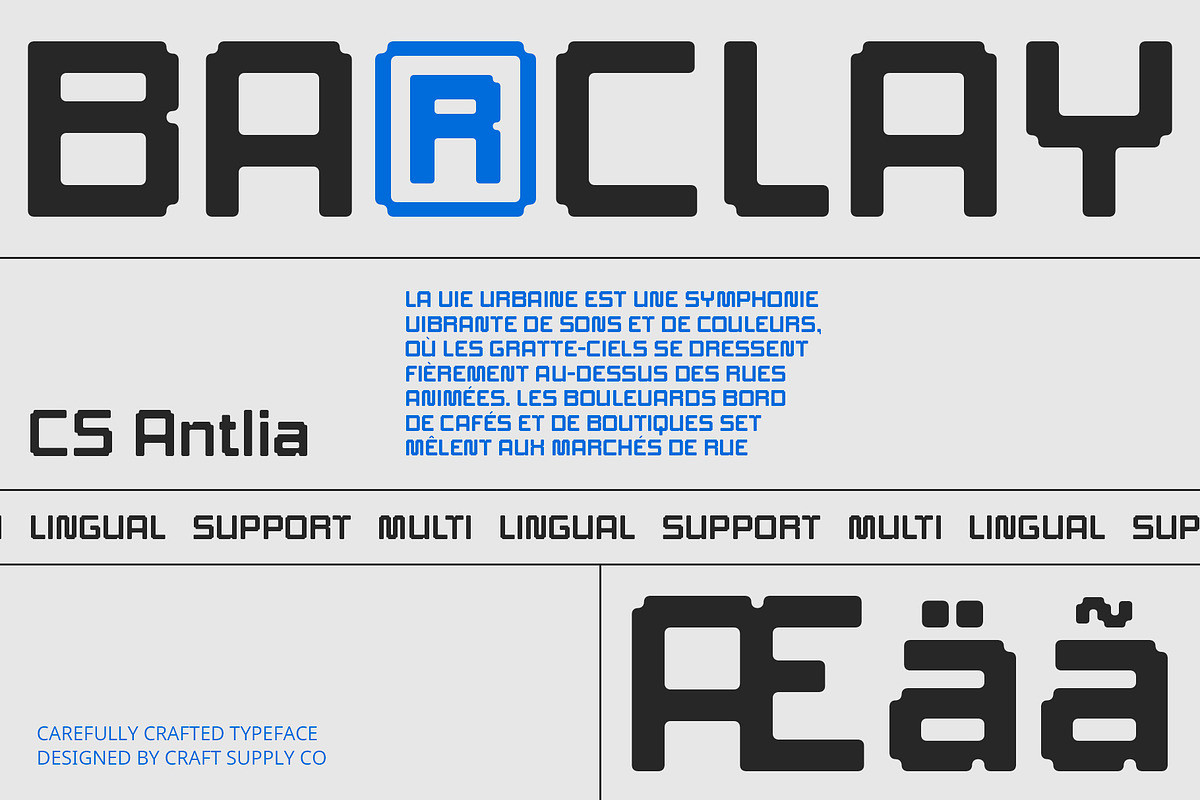 CS Antlia – Techno Font, a Sans Serif Font by Craft Supply Co. (Photo 6 of 8)