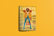 Fashion Magazine Template Design, a Magazine Template by Swayang (Thumbnail 1 of 15)