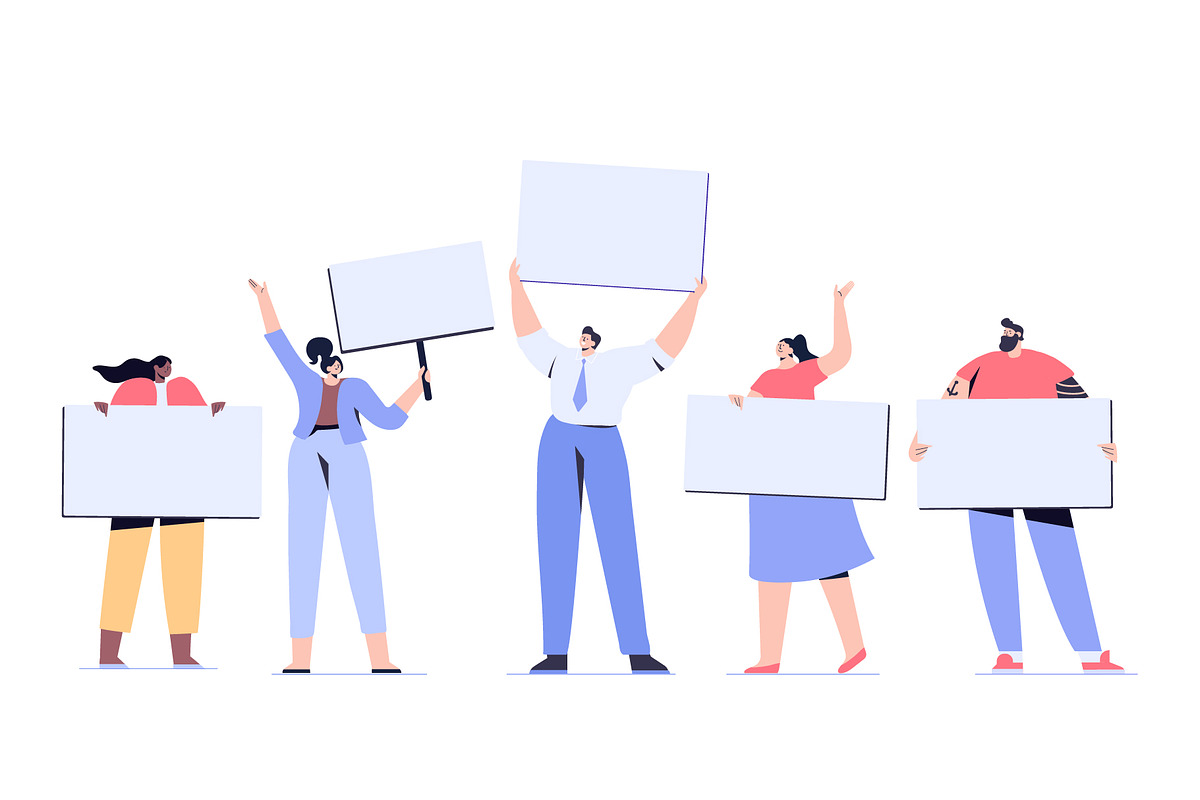 Big Vector set of people characters, a Person Illustration by Vector_Art (Photo 14 of 25)