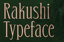 Rakushi Display Serif Font