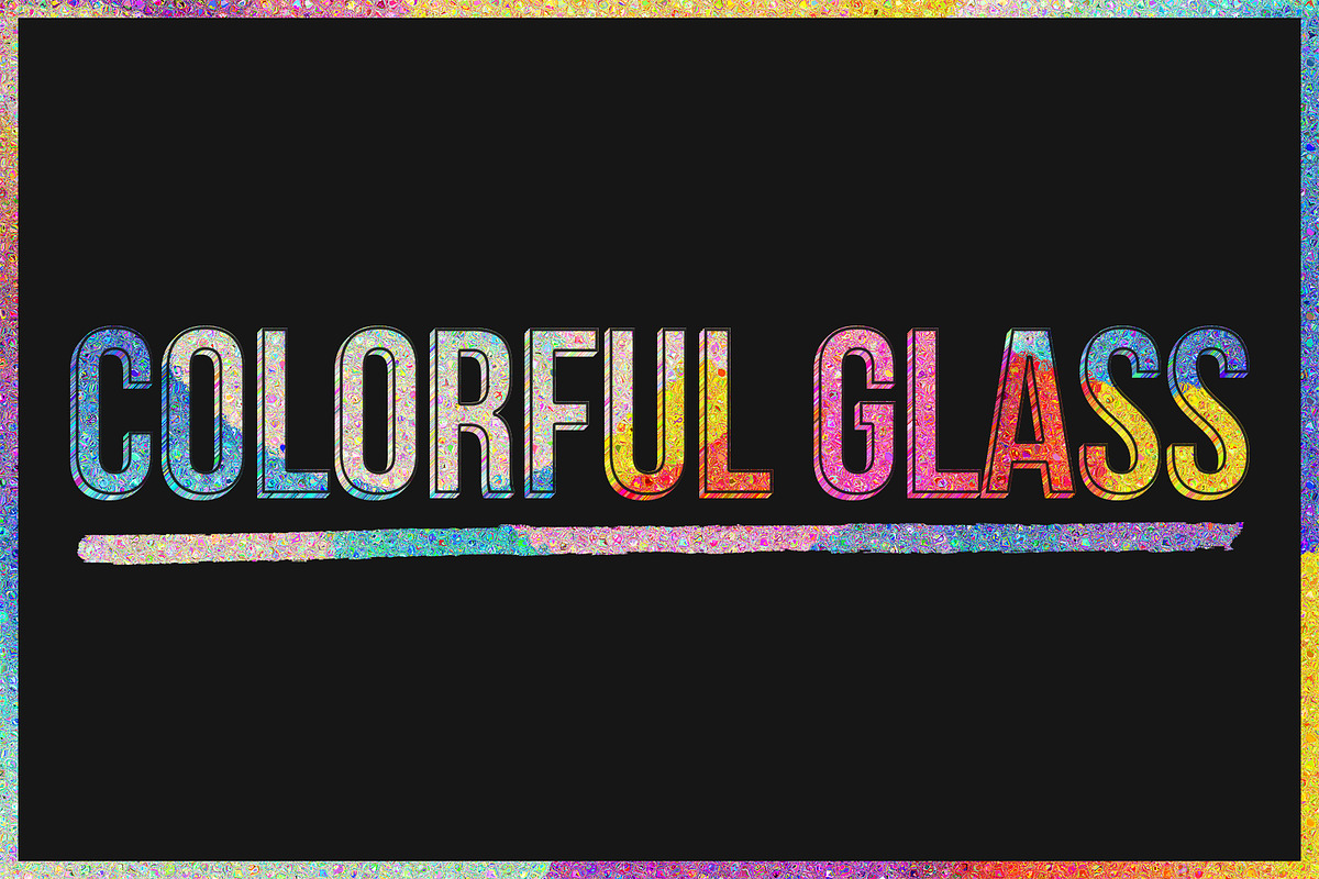 Abstract Colorful Glass Textures, a Texture Graphic by Gromov Design (Photo 1 of 3)
