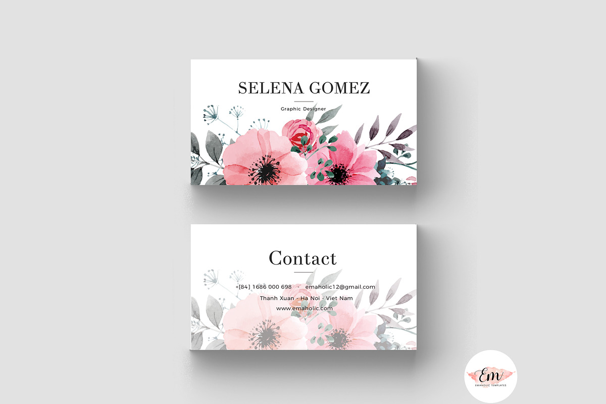 Create Elegant Business Card, a Business Card Template by Emaholic Template (Photo 5 of 5)
