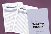 DAILY TEACHER PLANNER TEMPLATE CANVA, a Templates & Theme by Elegant_Studio44 (Thumbnail 3 of 4)