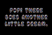 BubbleLuxe Font, a Sans Serif Font by Handmadefont (Thumbnail 9 of 13)