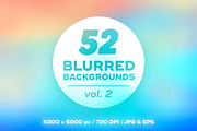 52 Vector blurred backgrounds, a Pattern Graphic by yurlick (Thumbnail 1 of 3)