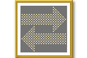 Fine Vector Dotted Arrows, an Object Graphic by FineArtStudio (Thumbnail 3 of 3)