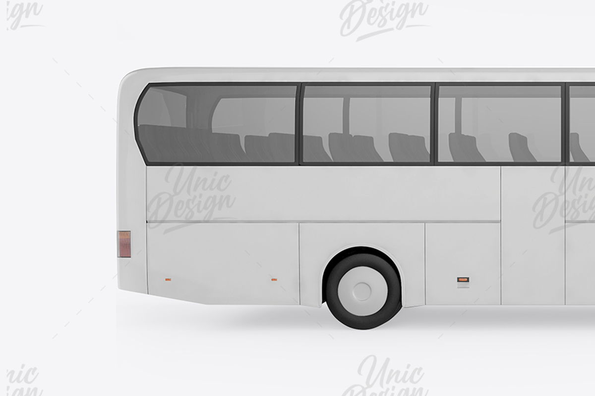 Bus Mockup, a Product Mockup by UnicDesign (Photo 6 of 9)