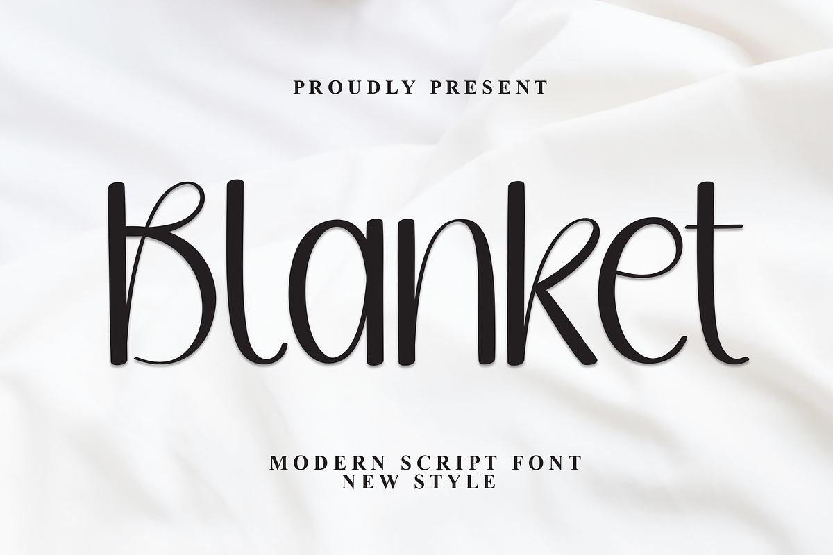 Blanket | Script Font, a Handwritten Font by Scratchones (Photo 1 of 8)