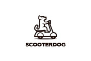 Scooter Dog - Mascot Logo, a Branding & Logo Template by ashenterprise (Thumbnail 2 of 5)