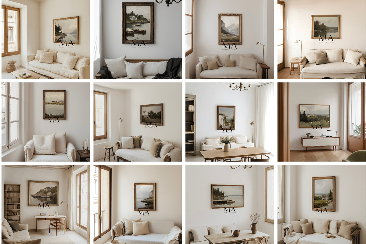 600 Frame Mockup Mega Bundle, a Household Mockup by Mockup Art Atelier (Photo 11 of 21)