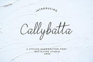 Callybatta Handwritten Font