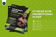 Fitness Gym Promotional Flyer, a Flyer Template by Antstheme (Thumbnail 1 of 2)