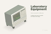 Isometric Laboratory Equipment Icons, an Icon by Voysla's Shop (Thumbnail 1 of 7)