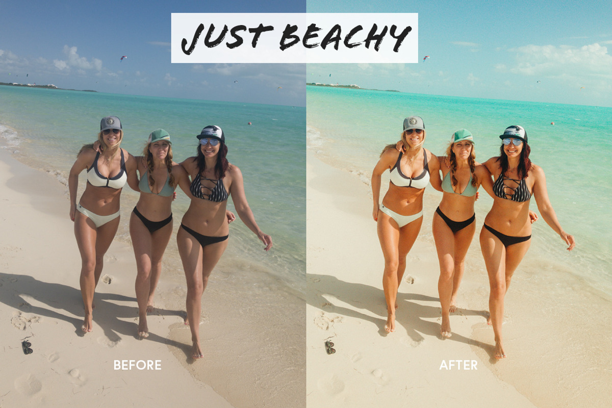Beach Lovers Preset, an Action Add-On by Persnickety Prints (Photo 3 of 4)