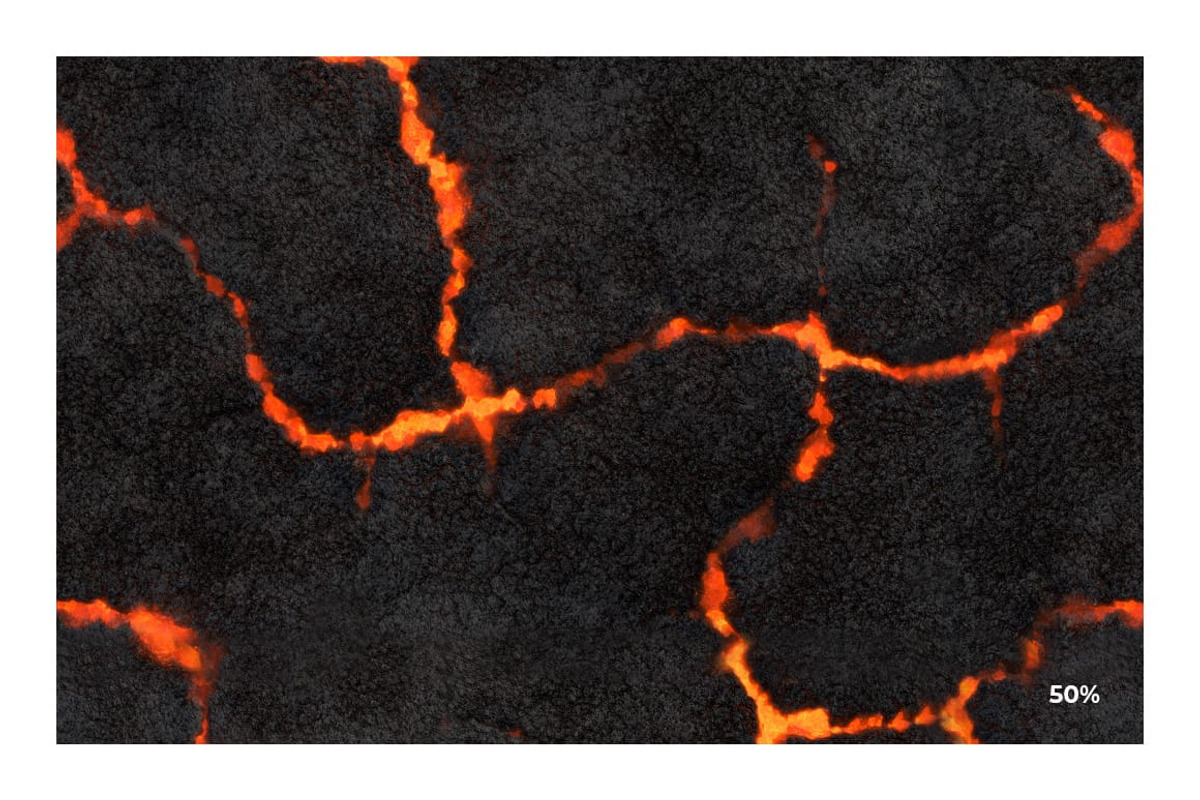 Lava Patterns, a Pattern Graphic by DesignerCandies
