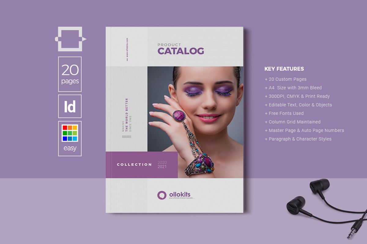 Product Catalog, a Brochure Template by DesignJanala (Photo 1 of 9)