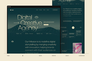 DGTAL - Landing Page Template, a Landing Page Template by fakhroo