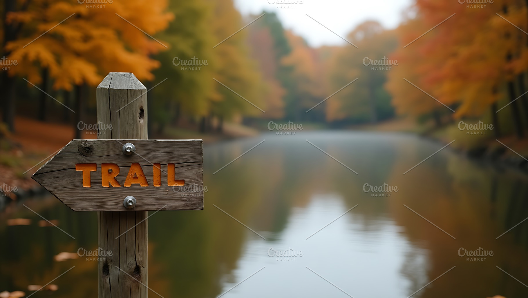 Wooden trail sign points towards, a Nature Photo by Artonix