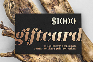 Luxurious Gift Card Template | SALE