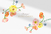 Secret Garden watercolor, a Decorative Illustration by Volha Studio (Thumbnail 11 of 11)