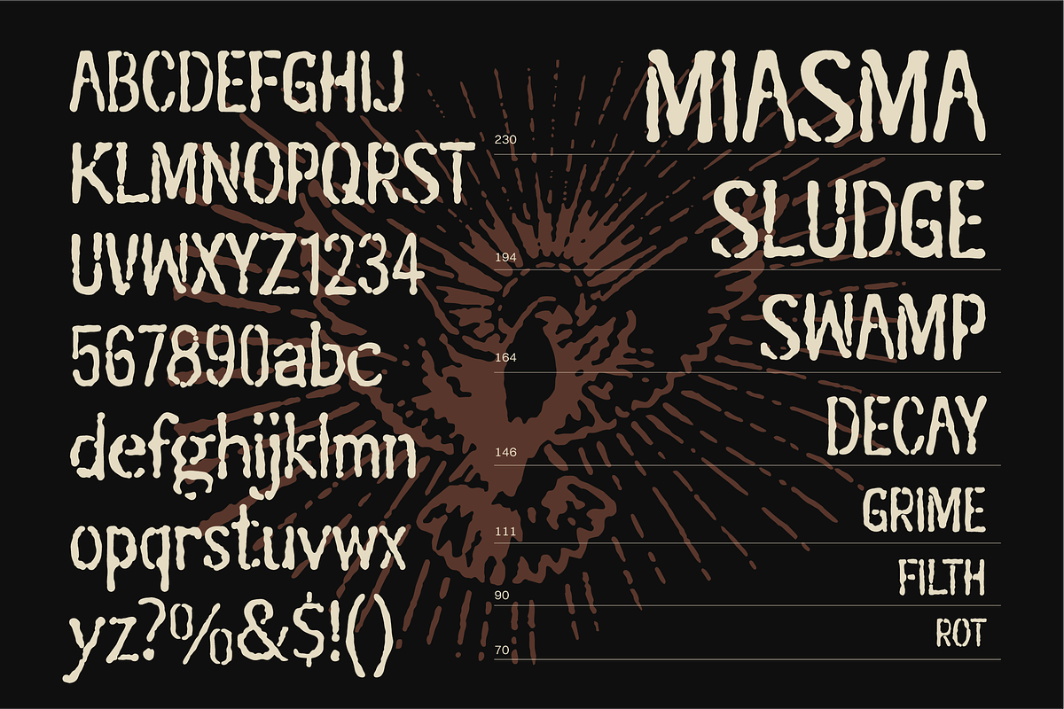 Greems - Doombringer Display Font, a Sans Serif Font by riff.type (Photo 6 of 10)
