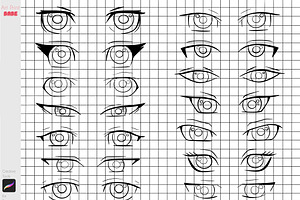 Procreate Anime Eyes Manga Eye Guide