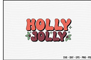 Retro Christmas SVG Bundle, an Object Graphic by BeeCraftR (Thumbnail 9 of 12)