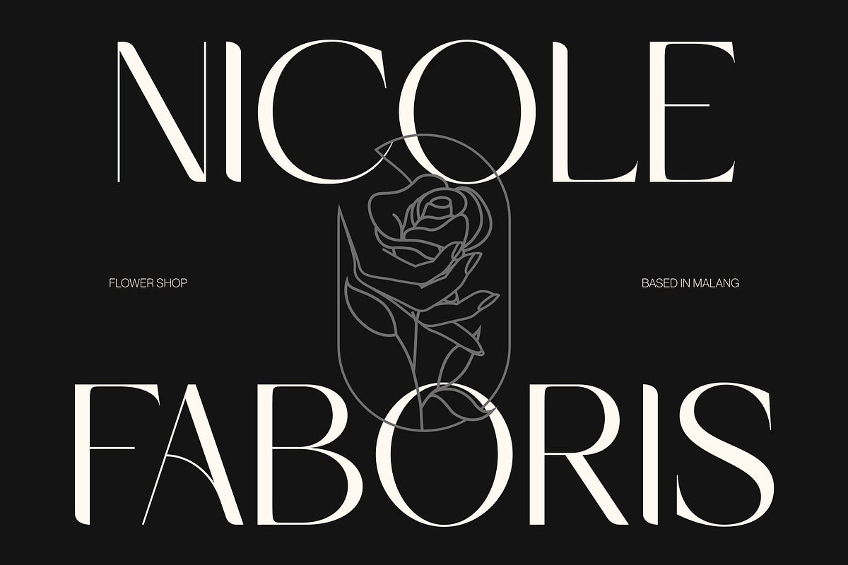 CS Qiara – Modern Sans Serif, a Sans Serif Font by Craft Supply Co. (Photo 6 of 8)