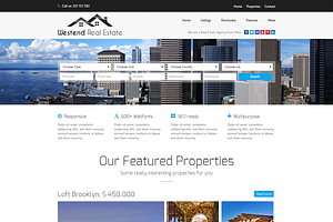 Westend-Real Estate WordPress Theme