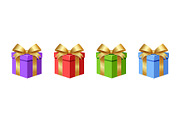 Gift boxes colors, a Decorative Illustration by Elen_Art (Thumbnail 1 of 3)