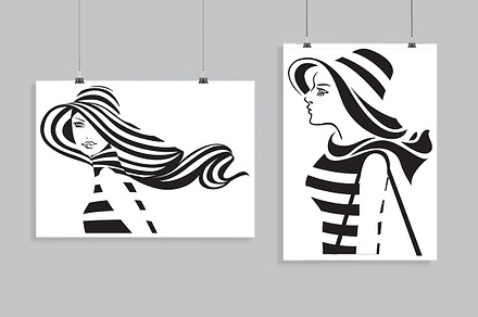 Stripes and beauty.