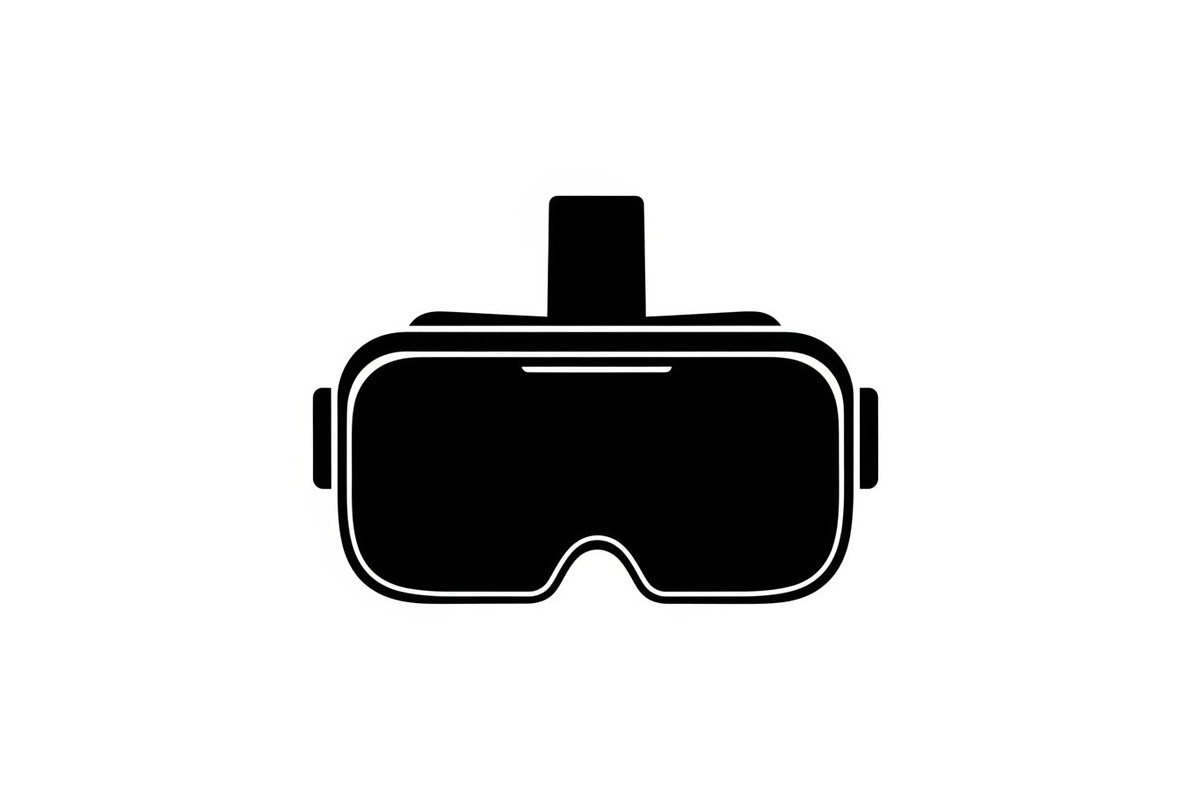 50 VR Goggles Headset Silhouette, an Illustration by yasushie (Photo 39 of 51)