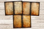 Burnt Paper Junk Journal Pages, a Texture Illustration by GlamArtZhanna (Thumbnail 5 of 10)