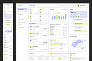 Hirezy - Recruitment Dashboard, an UI Kit Template by peterdraw (Thumbnail 5 of 7)