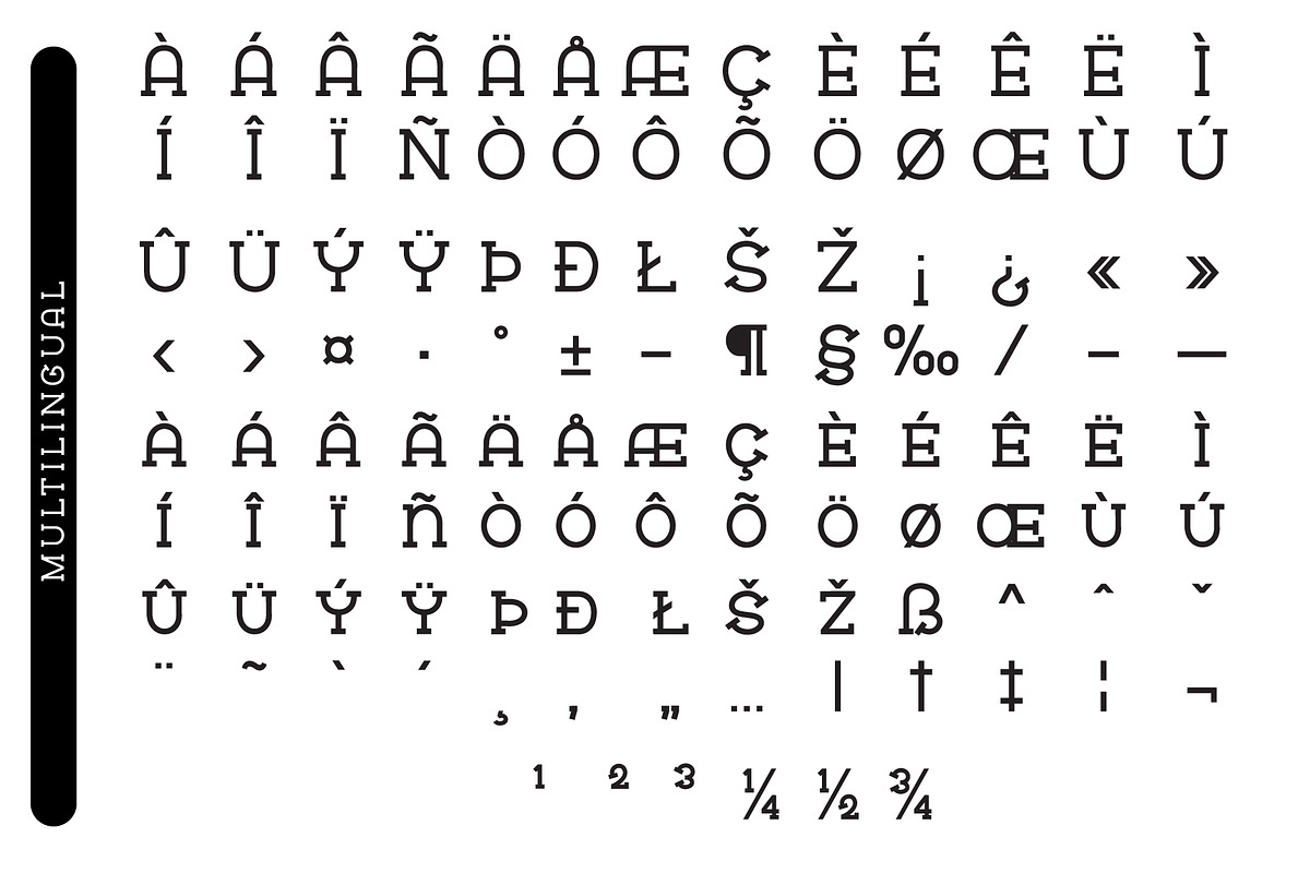 Fox Hungry Font, a Slab Serif Font by Fox7 By Rattana (Photo 7 of 7)