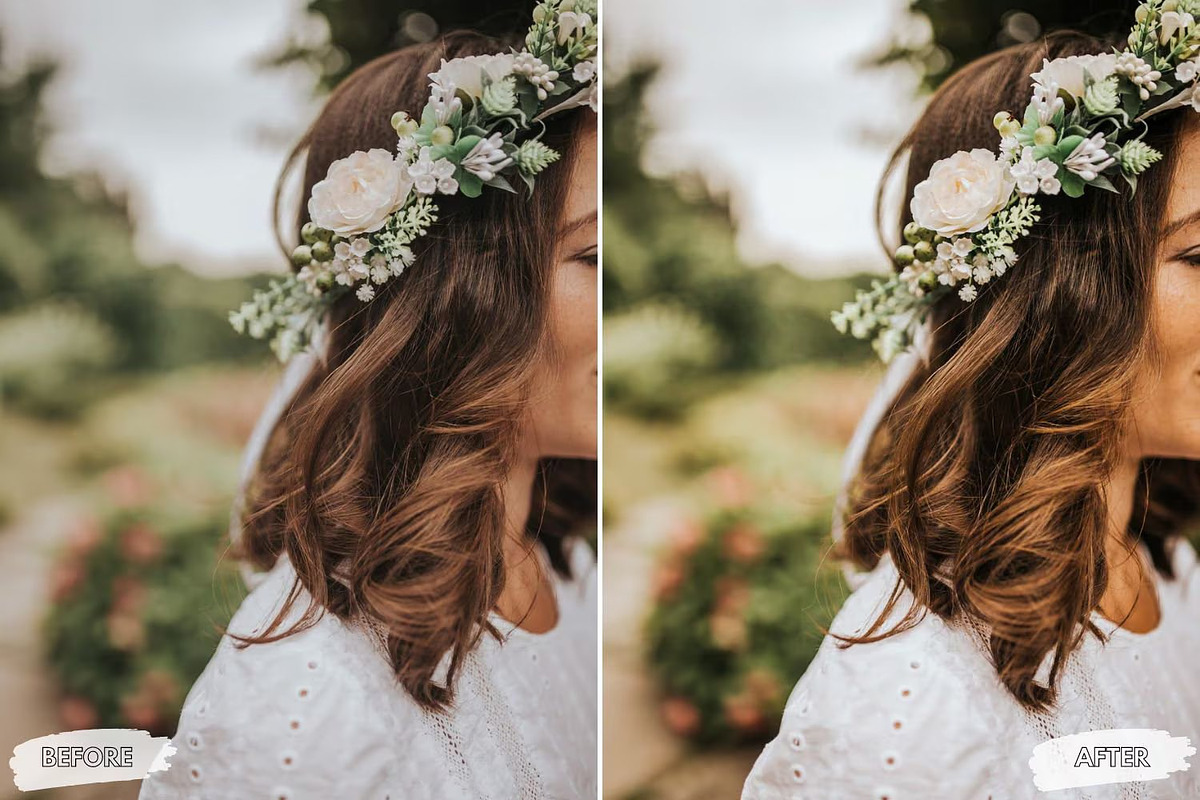 10 Bohemian Love Lightroom Presets, a Preset Add-On by LucaTheme (Photo 4 of 9)