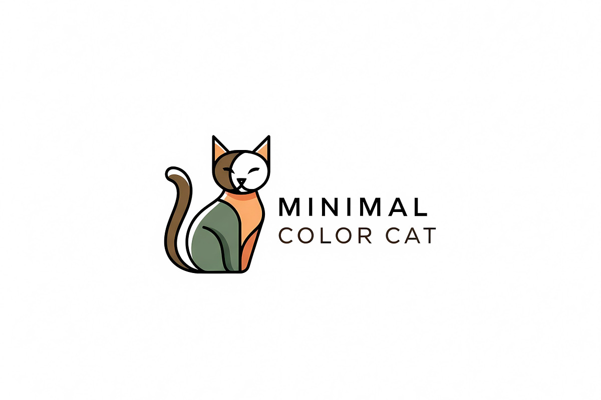 Minimal Color Cat, a Branding & Logo Template by Logocreative (Photo 2 of 2)