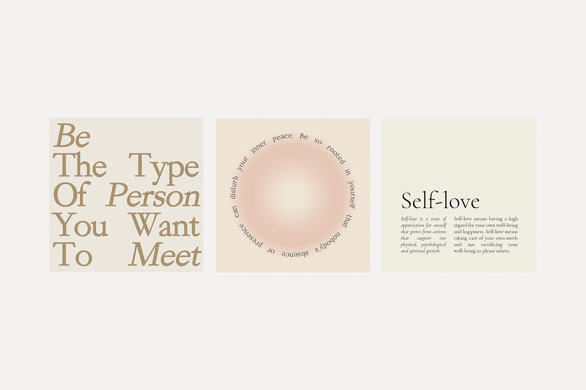 Instagram Quotes Posts Stories PS, a Social Media Template by Love Radiation Studio (Photo 5 of 22)