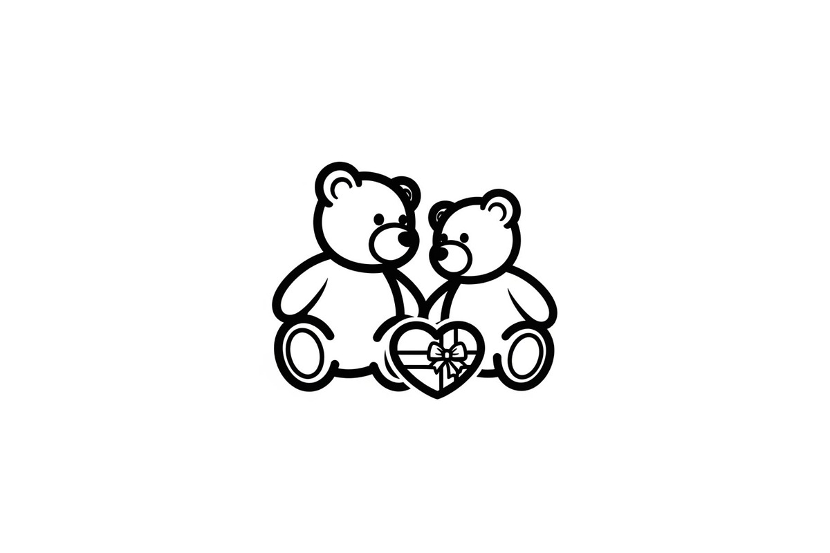 Cute Teddy Bear Love Vector Bundle, an Illustration by Designs_River (Photo 5 of 51)