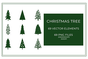 Christmas Tree - Vector collection