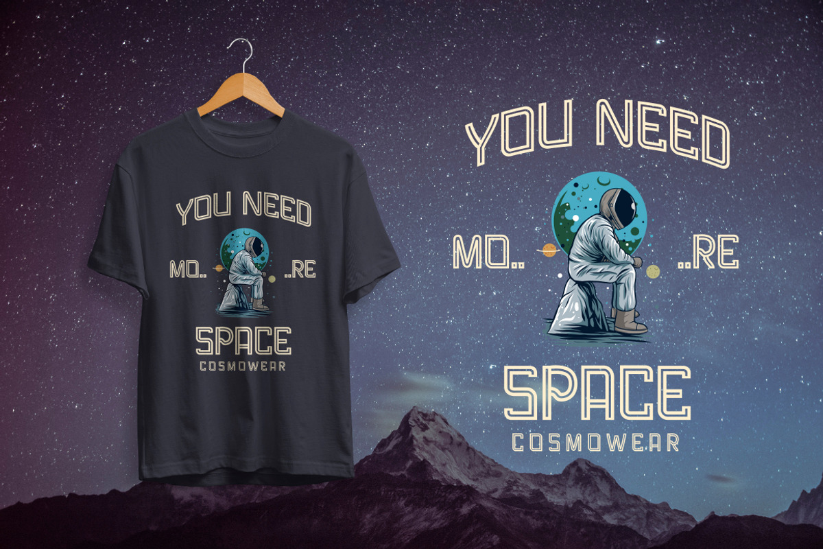 Cosmogen - Space Futuristic Font, a Font by Typefactoryco (Photo 7 of 8)