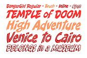 Danger Girl, a Sans Serif Font by Comicraft Fonts (Thumbnail 3 of 4)