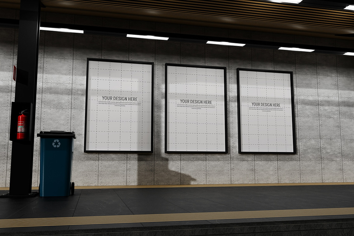 Advertising Billboard Mockup, an Advertising Mockup by Tahtagraphic (Photo 7 of 12)