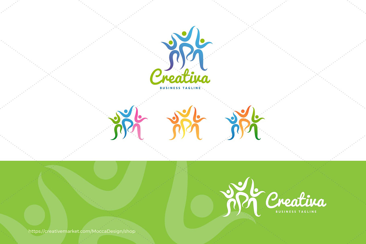 Creativa Logo, a Branding & Logo Template by Mocca Design (Photo 3 of 6)
