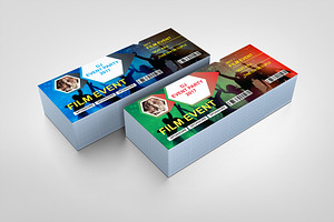Corporate Event Ticket Design, a Card Template by BrandlyTemplate