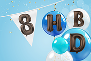Chocolate balloon alphabet png, an Education Illustration by Kiss me flamingo (Thumbnail 5 of 5)