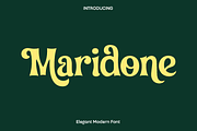 Maridone - Modern Serif, a Serif Font by Luna Shop (Thumbnail 1 of 11)