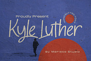 KyleLuther - Handwritten Font, a Handwritten Font by Morisco (Thumbnail 1 of 9)