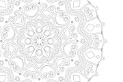 Colored Mandala Backgrounds Set, a Background Graphic by Soulprint Mercury (Thumbnail 4 of 5)